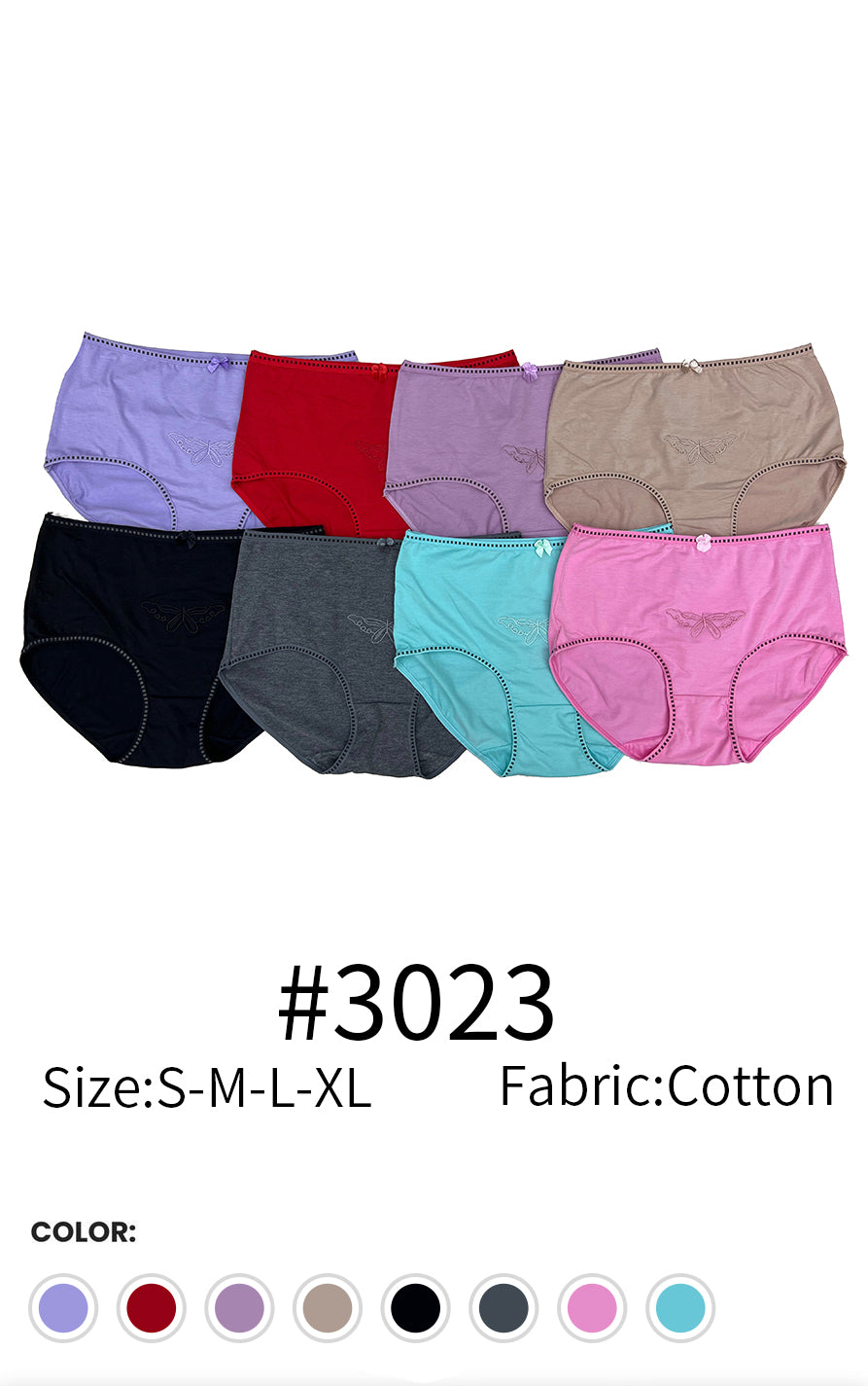 Lady Cotton Brief #3023