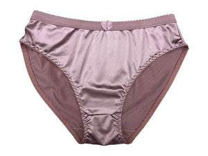 Lady Satin Plain Brief #3121