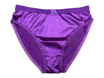 Load image into Gallery viewer, Lady Satin Plain Brief #3121
