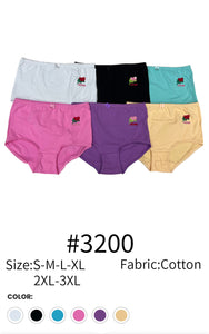 Lady Cotton Brief #3200