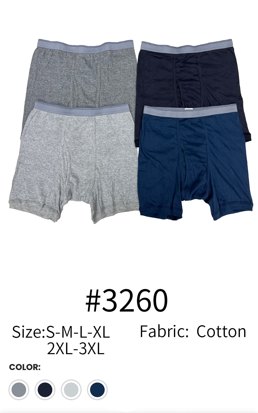 Men's Boxer Brief #3260