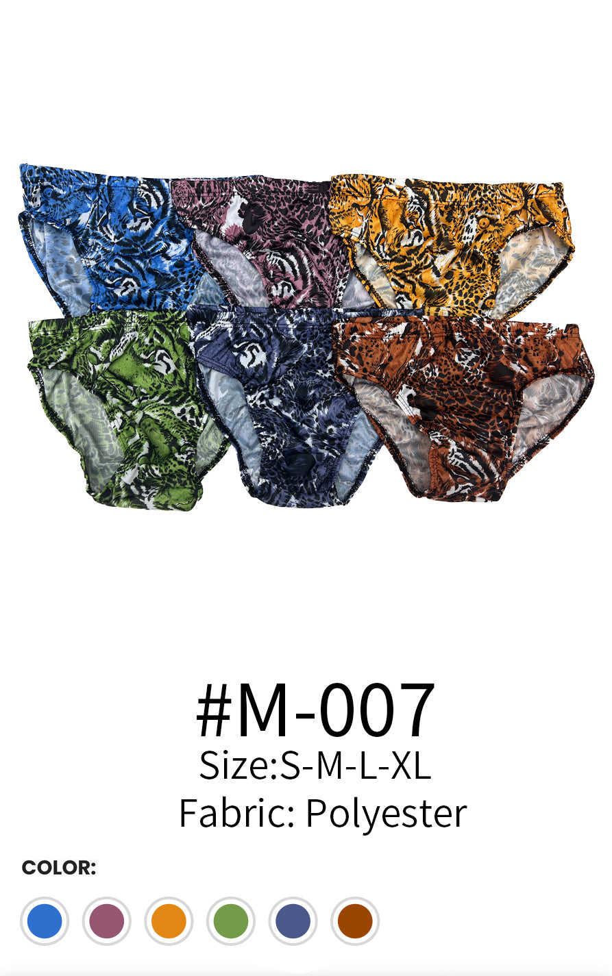 Men's Print Bikini #M-007