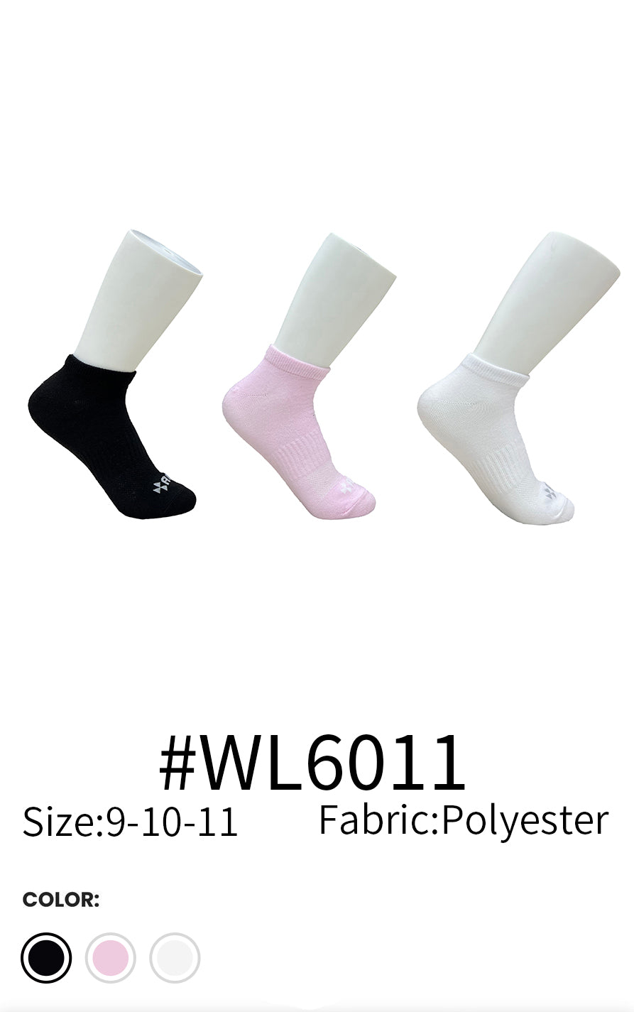 WOMEN'S LOW CUT SOCKS WL6011